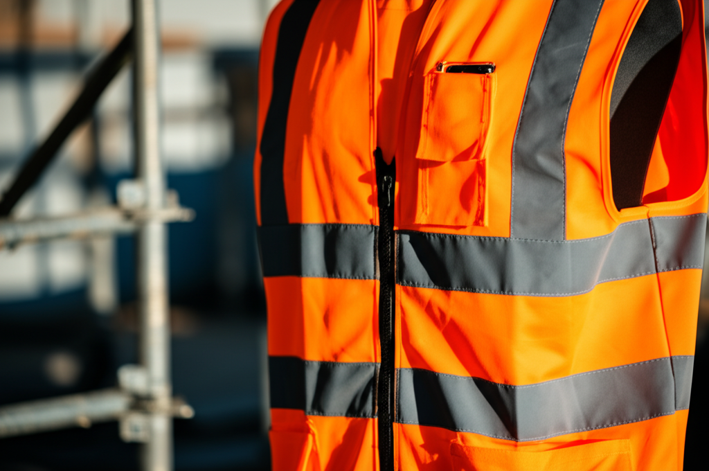 High Visibility Safety Vest with Reflective Strips