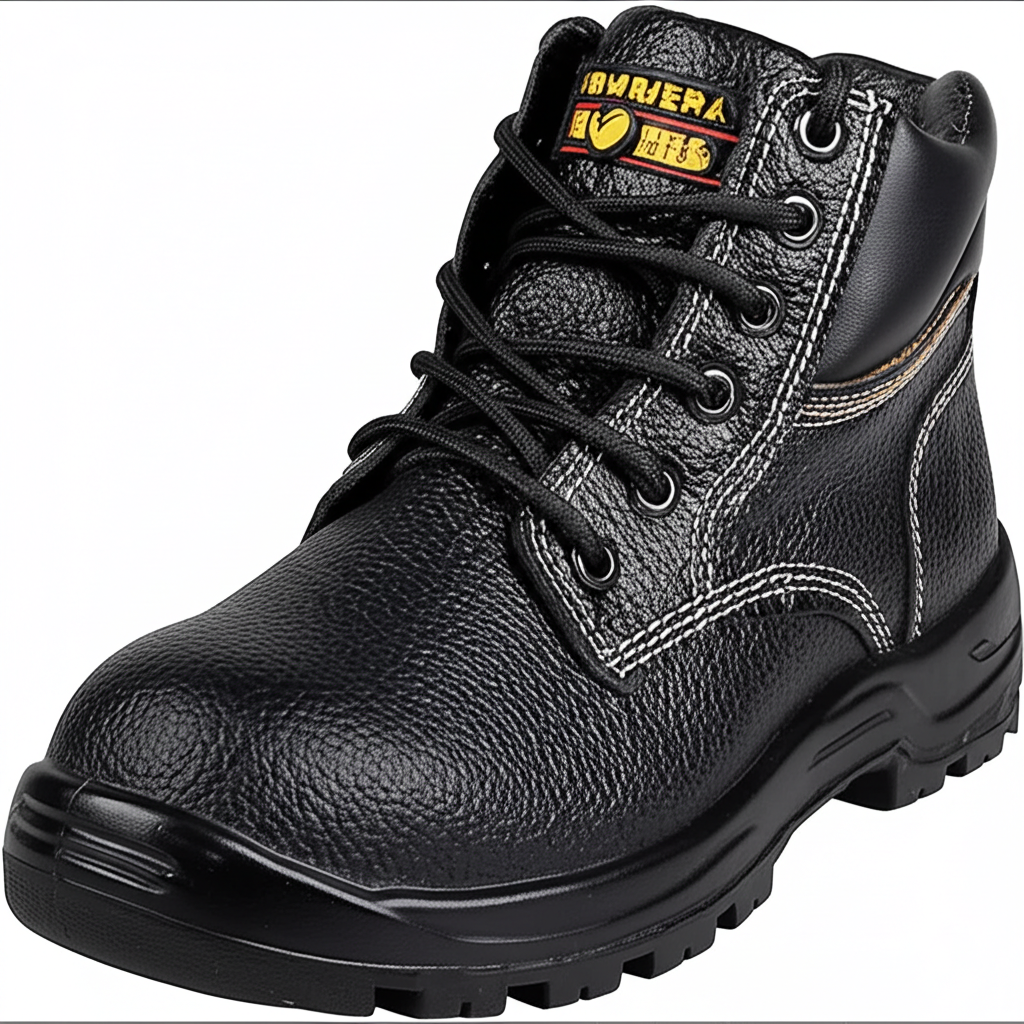 Steel Toe Safety Boots - Oil Resistant